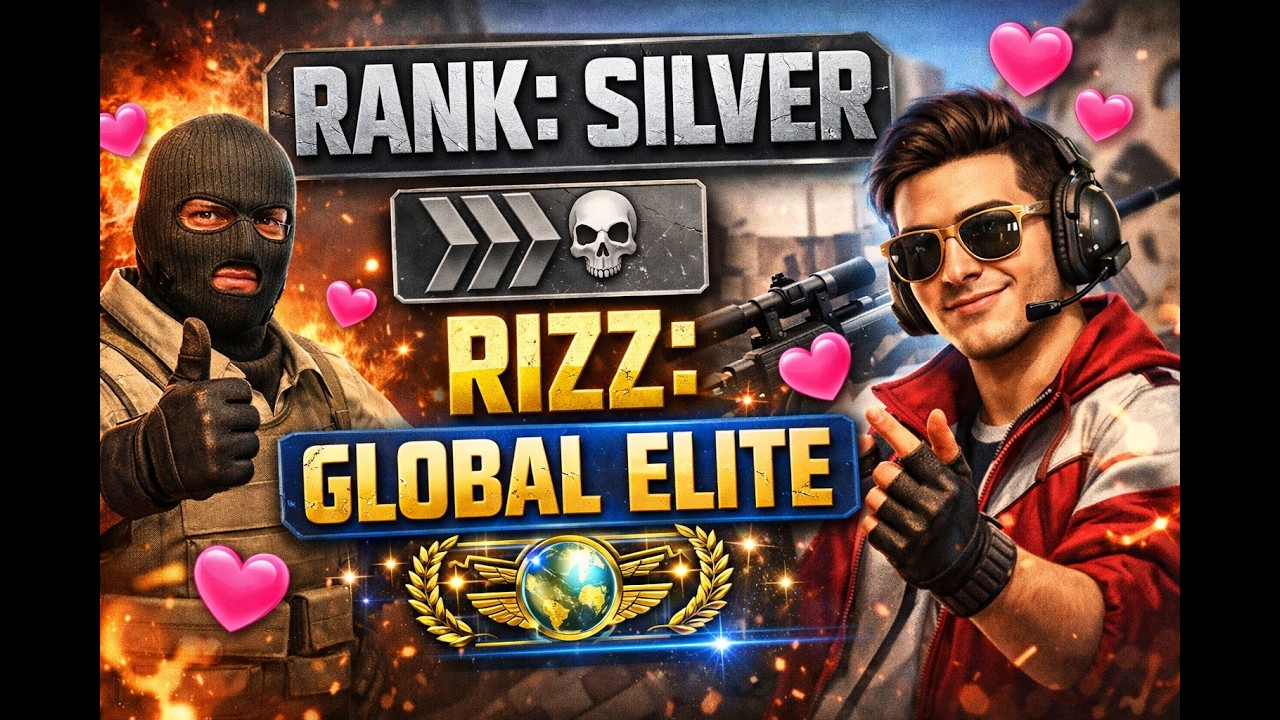 Rank: Silver. Rizz: Global Elite