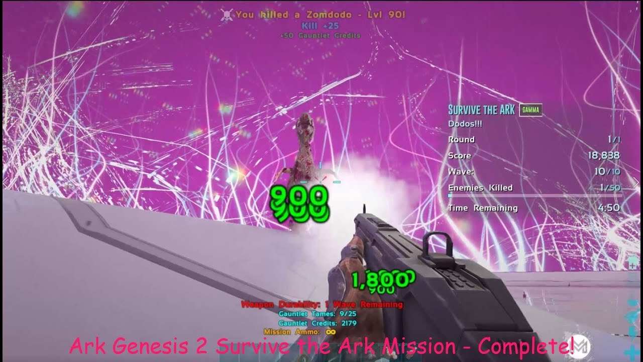 Ark Genesis 2 Survive the Ark Mission - Complete!