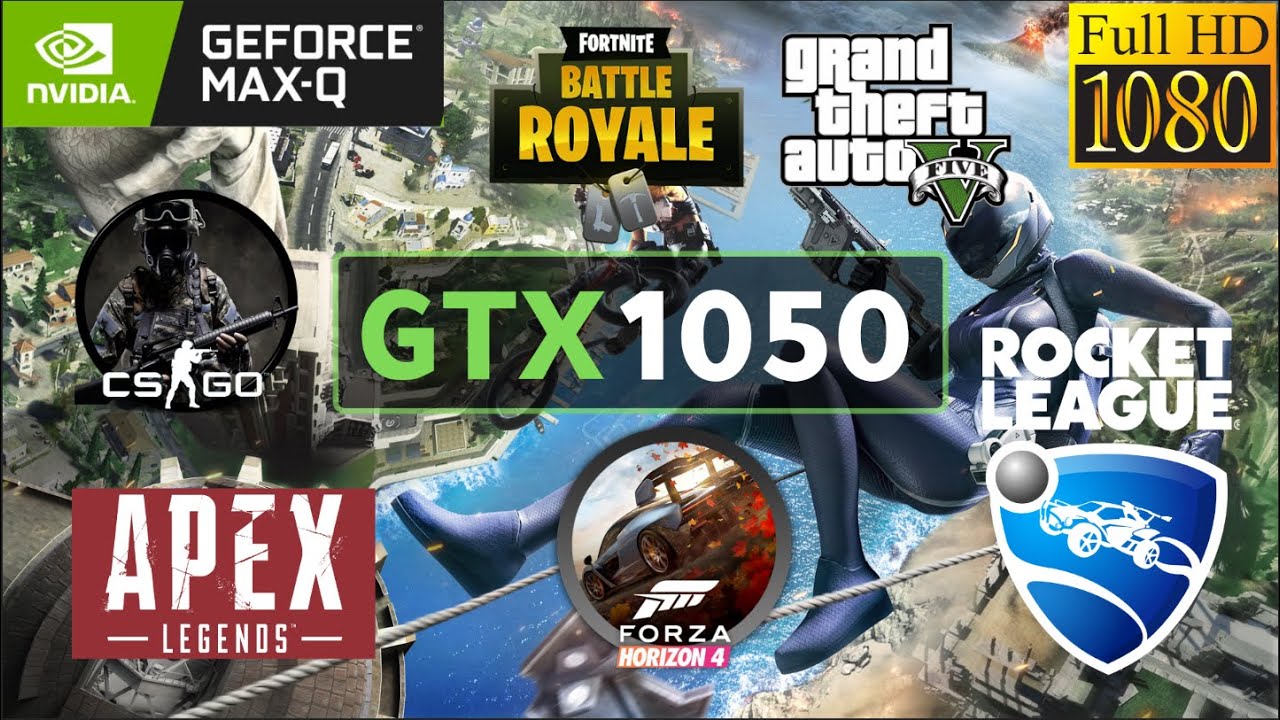 GTX 1050 Max-Q Laptop Gaming Benchmark (HP Pavilion 15)