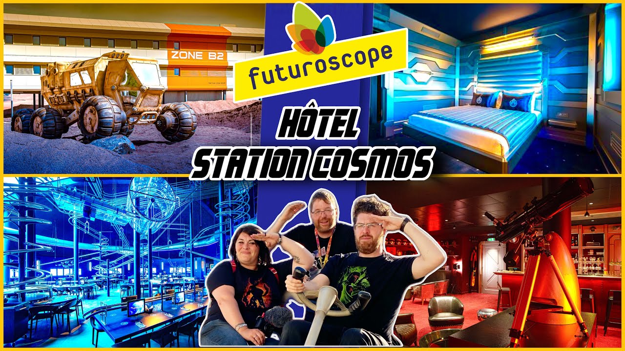 COSMOS STATION - FULL HOTEL TOUR AND ROOM TOUR AT FUTUROSCOPE!