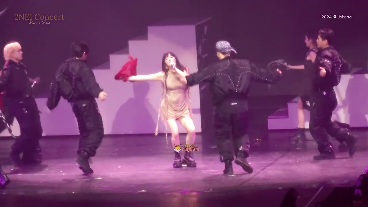 [4K] [FanCam] I love you - 2ne1 Concert in JAKARTA