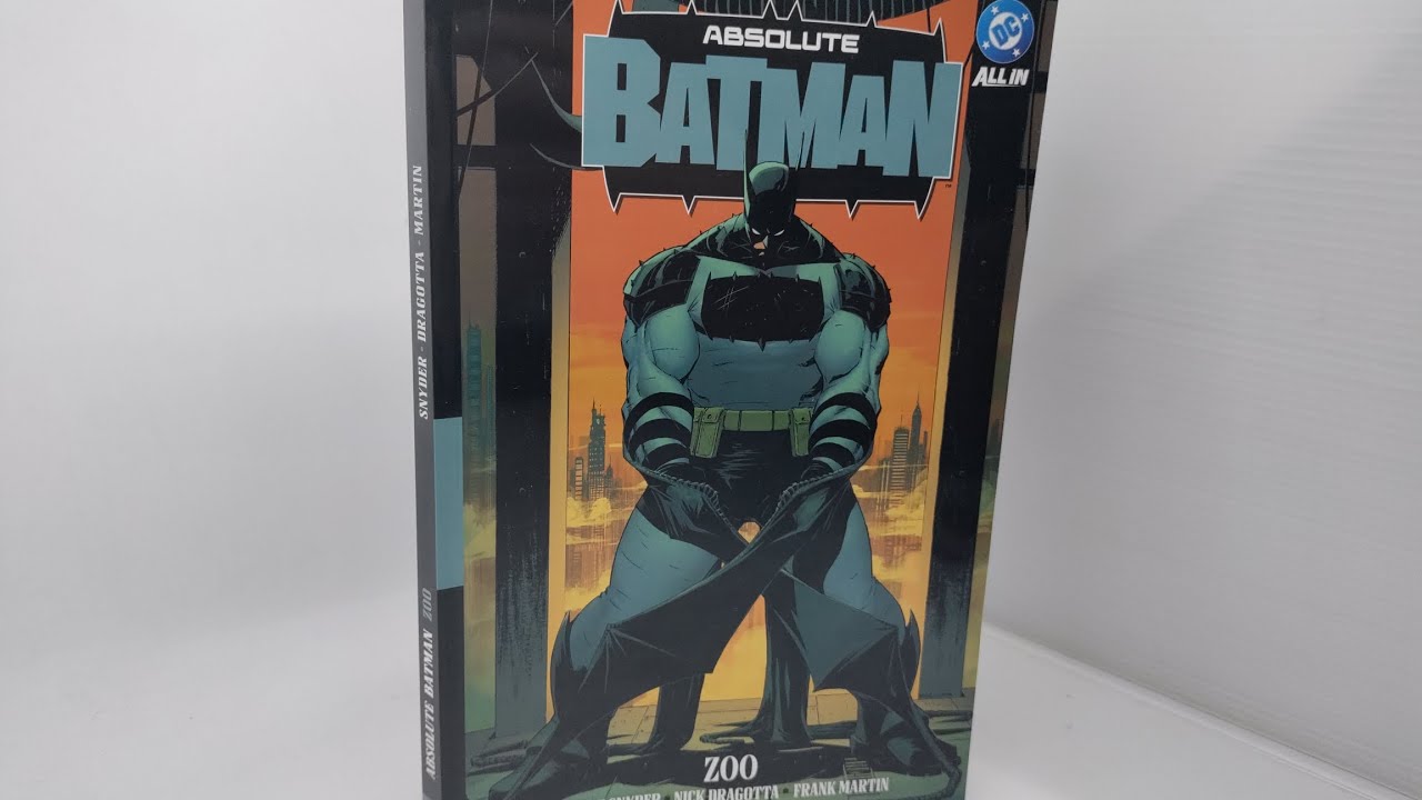 Recenze komiksu Absolute Batman 1: Zoo - Scott Snyder, Nick Dragotta - vydavatelství CREW