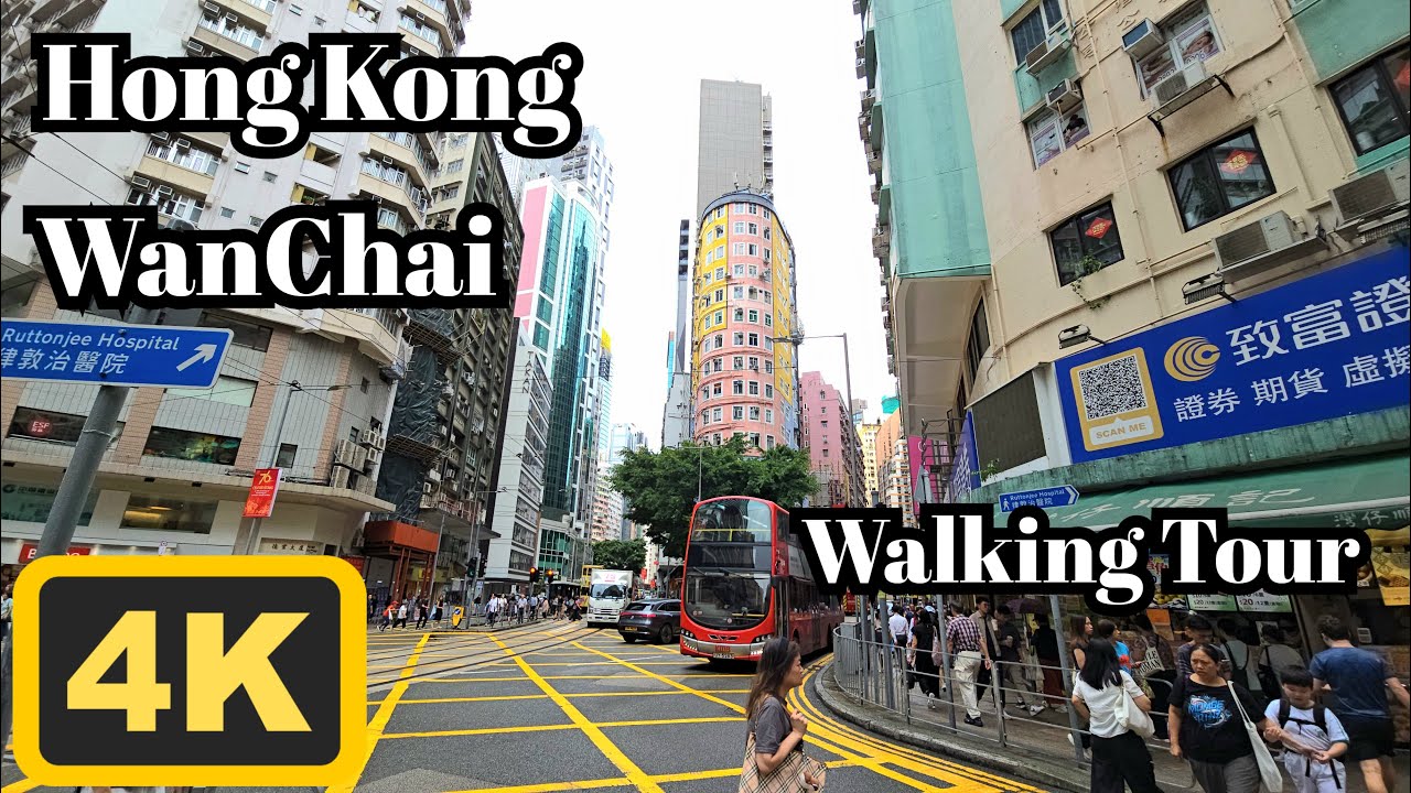 Walking in Hong Kong | 4K | WanChai | Walking Tour | ASMR | 2025/September