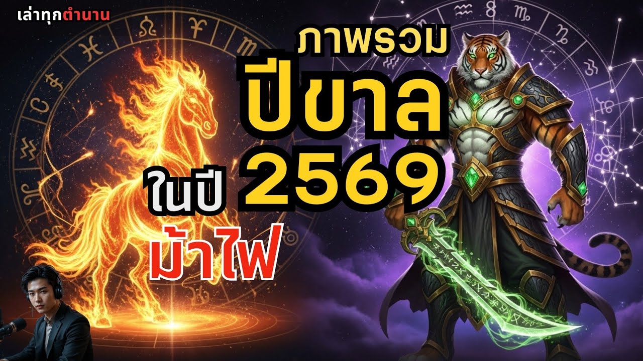  🐅 พลังเสือปะทะไฟ: ถอดรหัสดวงปีขาล 2569 ปีแห่งการก้าวกระโดดหรือถูกเผาผลาญ?