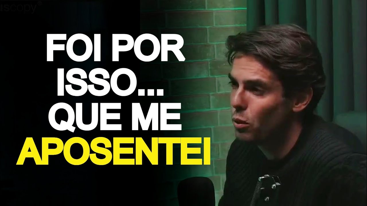 KAKÁ REVELA O REAL MOTIVO DA SUA APOSENTADORIA... | Podcast Jesuscopy