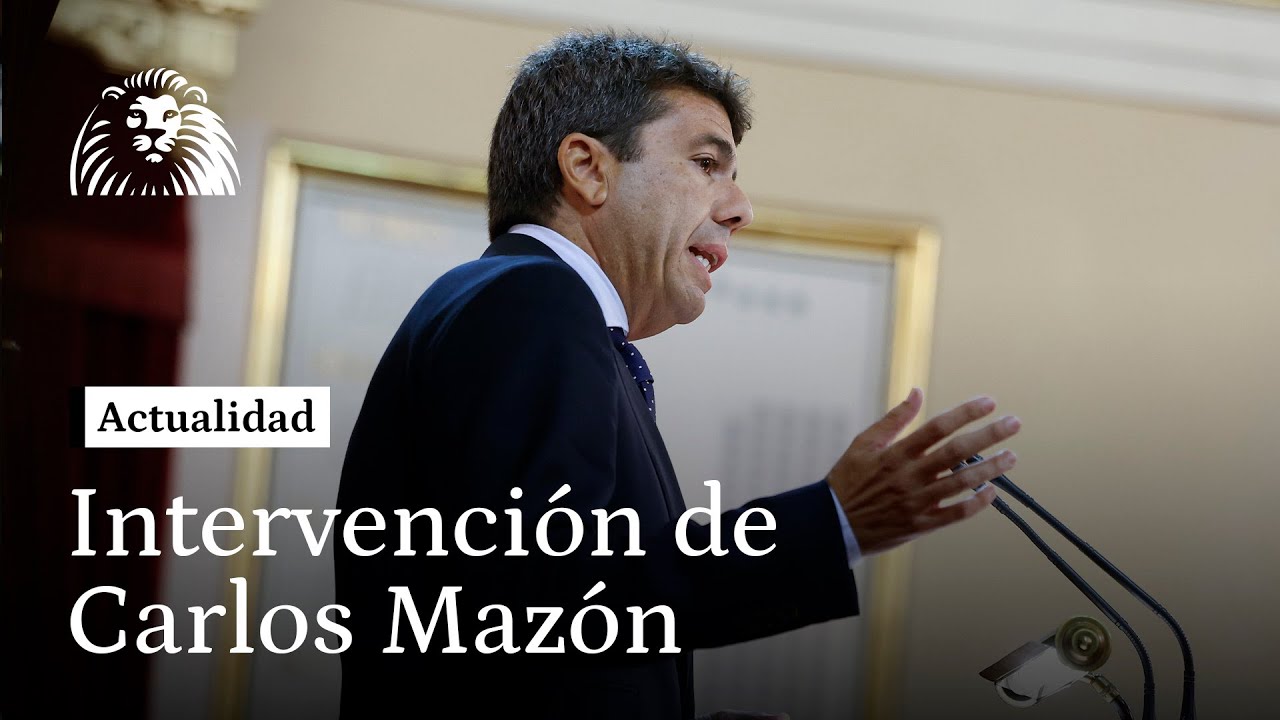 Intervención en el Senado de Carlos Mazón, president de la Generalitat Valenciana