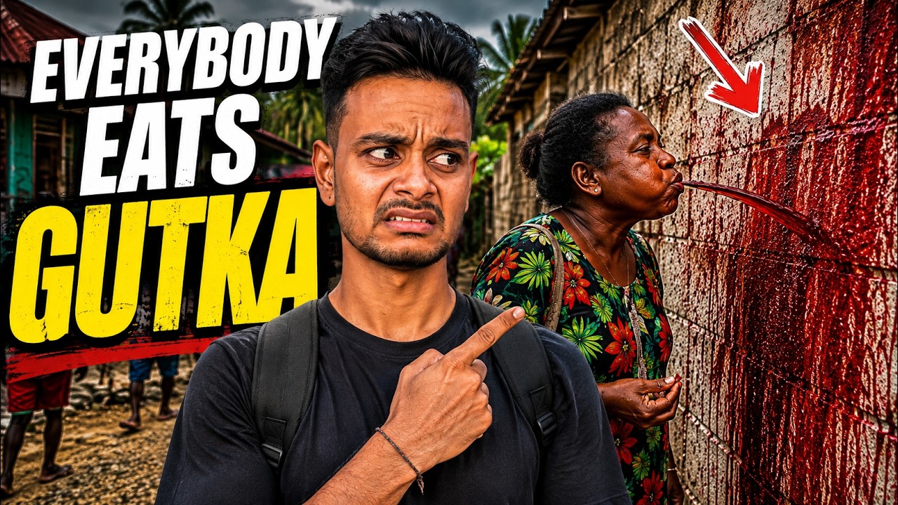 Everyone Here Chew Gutka : SOLOMON ISLAND