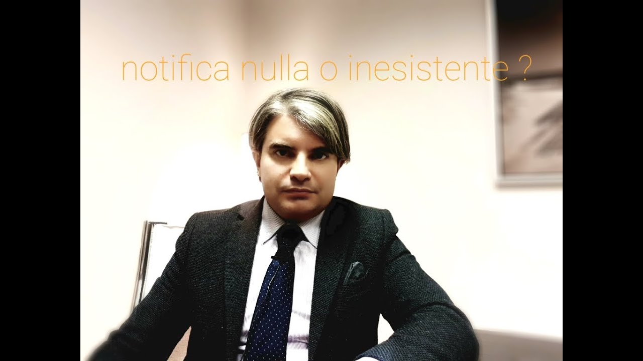 Notifica: inesistente o nulla?