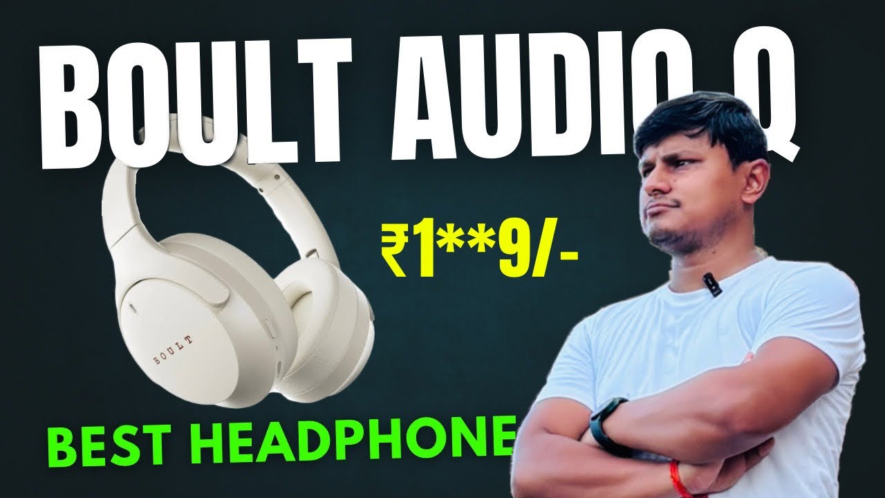Best Budget Headphones 🎧 2025? Boult Audio Q Unboxing & First impression 