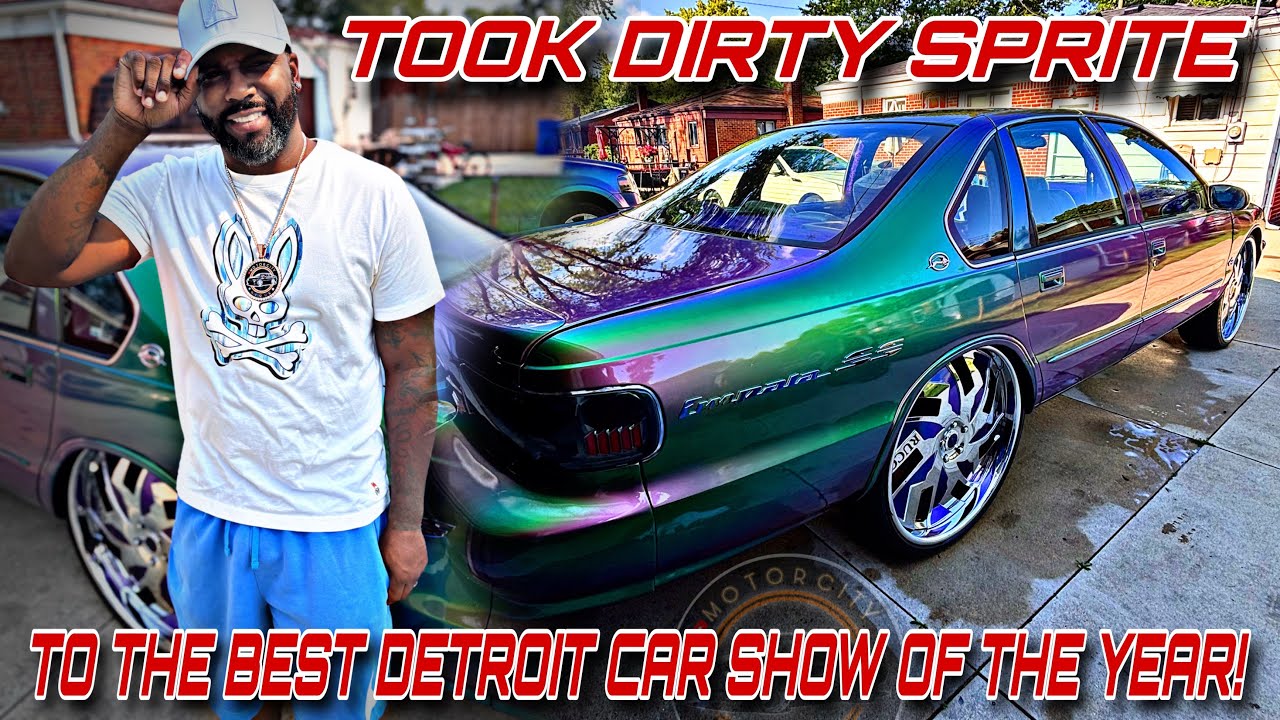 #MOTORCITYNIQUE ❗️Went to the Best Detroit Car show of the year⁉️