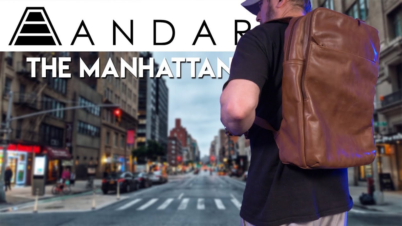 This backpack is a leather lovers' dream! The Manhattan from Andar! (First Impressions)