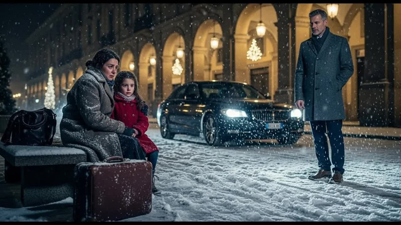 Madre povera e figlia sfrattate a Natale, finché un milionario appare e cambia la loro storia