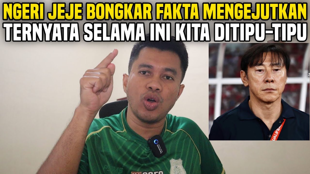 NGERI JEJE BONGKAR AIB YANG MEMALUKAN‼️TERNYATA SELAMA INI KITA DIBOHONGI‼️TIMNAS YANG JADI KORBAN