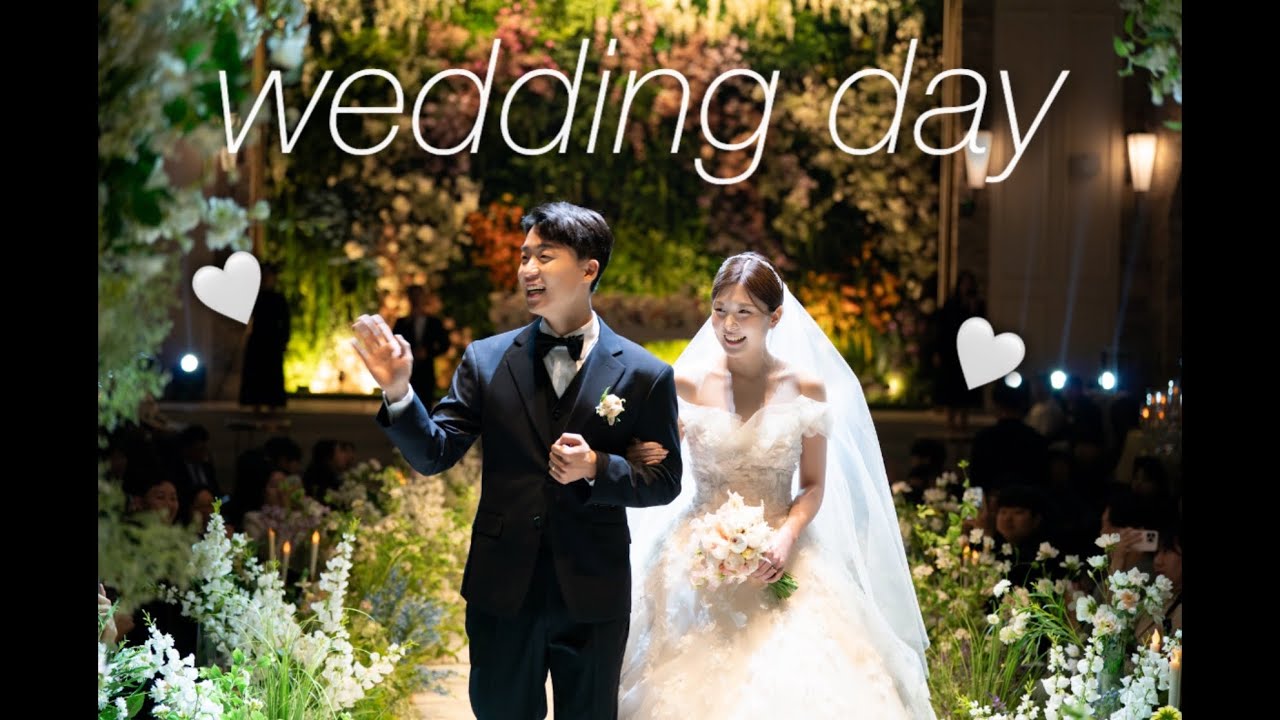 vlog:) 결혼식 브이로그 👰🏻‍♀️🤍🤵🏻 • 프로포즈부터 결혼식 🫧 • 수원 호텔 리츠 컨벤션 • 누벨드블랑 본식 드레스 • 친구 축사 • 신랑 축가 • 특별한 신랑 입장