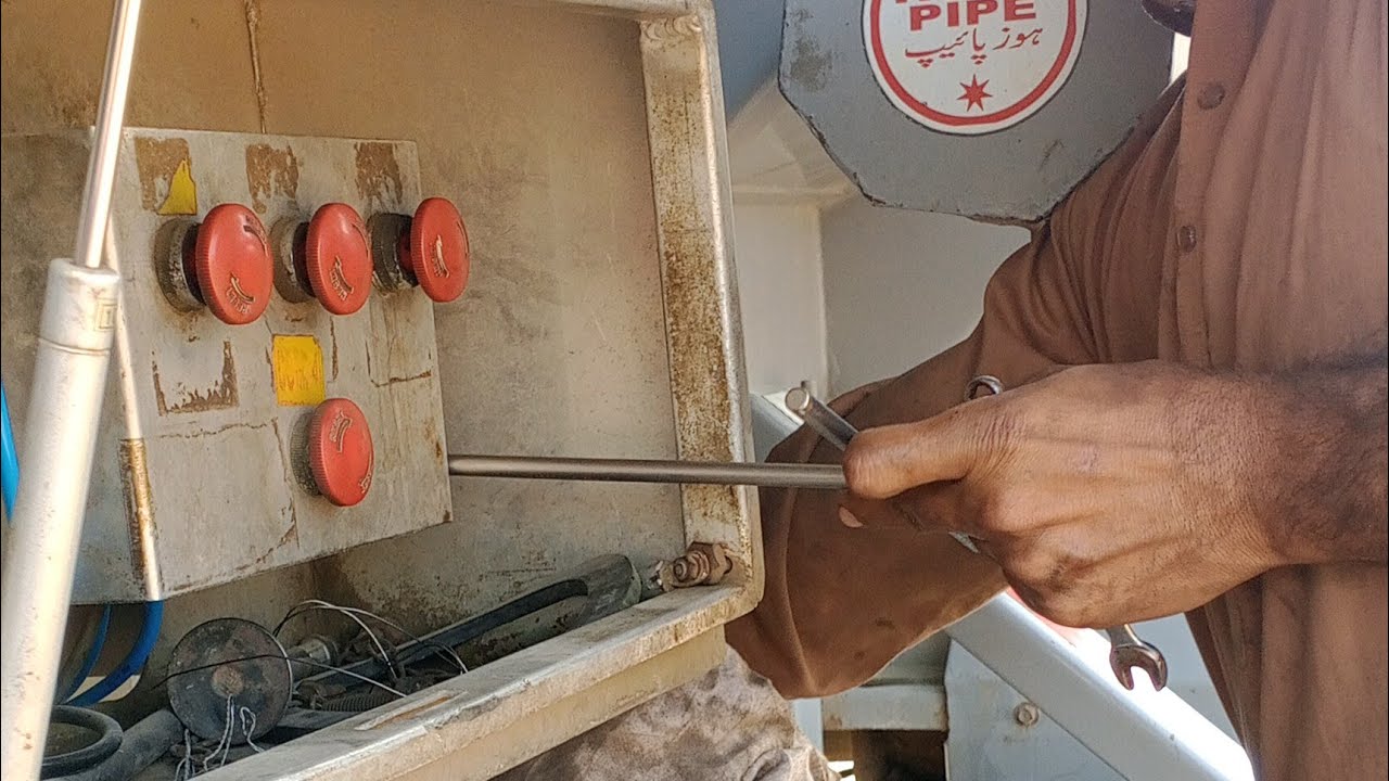 Live Workshop – Machine Control Panel Repair | فیلڈ میں مکینک کی ریئل ورکنگ#LiveWorkshop #Mechani