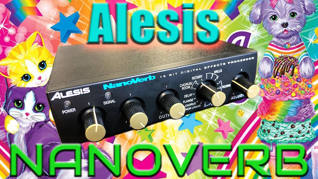 Alesis NanoVerb Stereo Guitar Demo