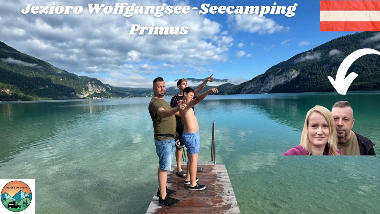 Jezioro Wolfgangsee-Seecamping Primus@idzeszdogory 