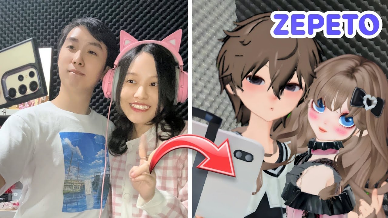 Aku & Andreas Jadi Anime! [Zepeto Indonesia]