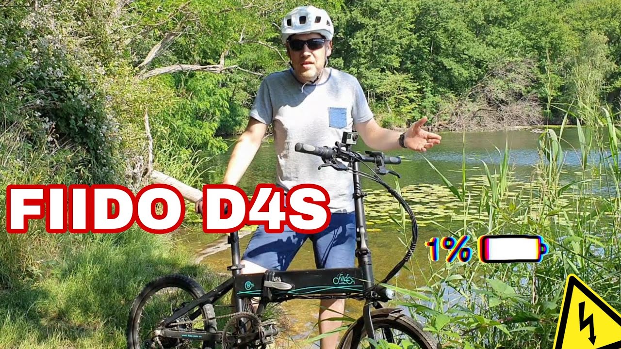 Fiido D4S Review Test des Ebike Pedelec Klapprades mit Reichweiten Test Klapprad für Camping/Pendeln