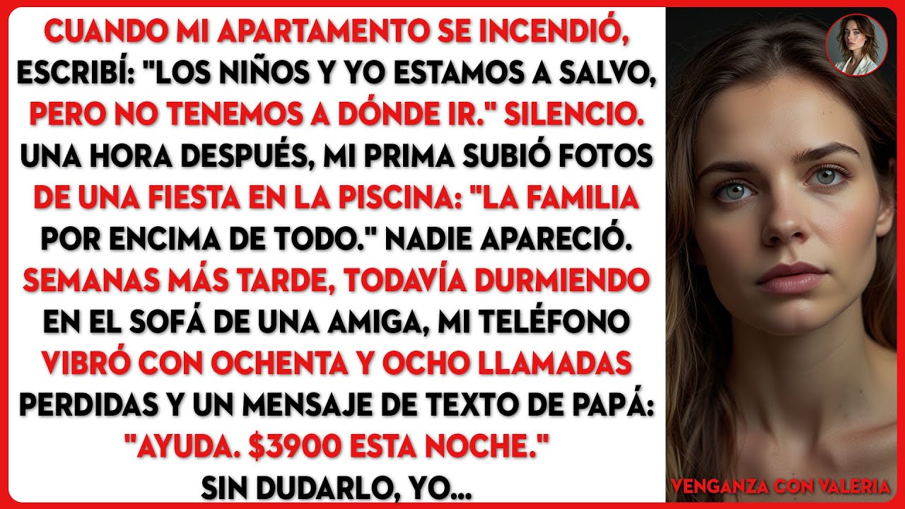 Cuando mi apartamento se incendió, escribí: 
