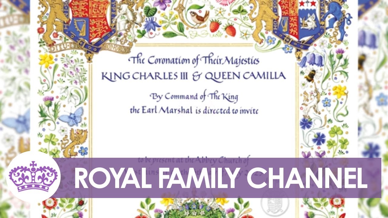 The Invitation to The King’s Coronation Has Been Revealed