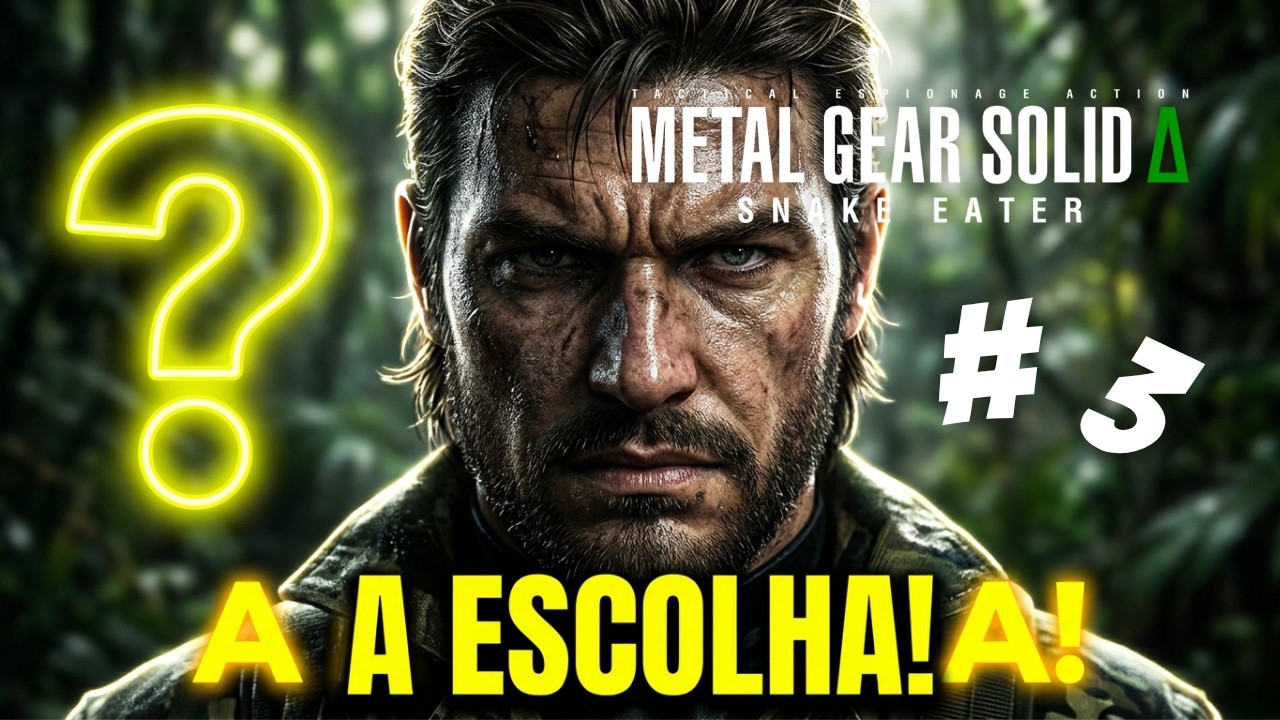 METAL GEAR SOLID Δ : SNAKE EATER #3 - Devolta a missão | Em Português PT BR !!