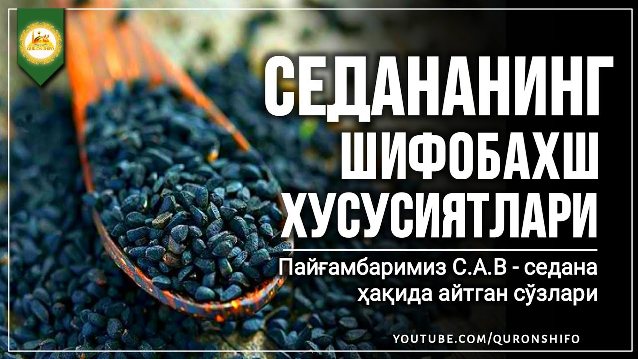 СЕДАНАНИНГ ШИФОБАХШ ХУСУСИЯТЛАРИ - ФОЙДАЛИ ВИДЕОНИ ТАРҚАТИШИ УЧУН ЛАЙКНИ АЯМАНГ!