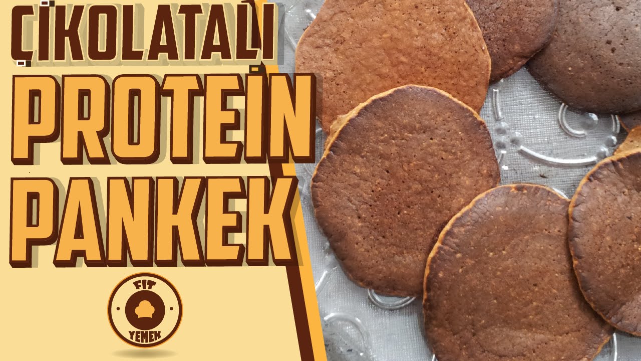 PROTEİN Pankek Tarifi - 46 gram protein - Çikolatalı ve Muzlu - FitYemek