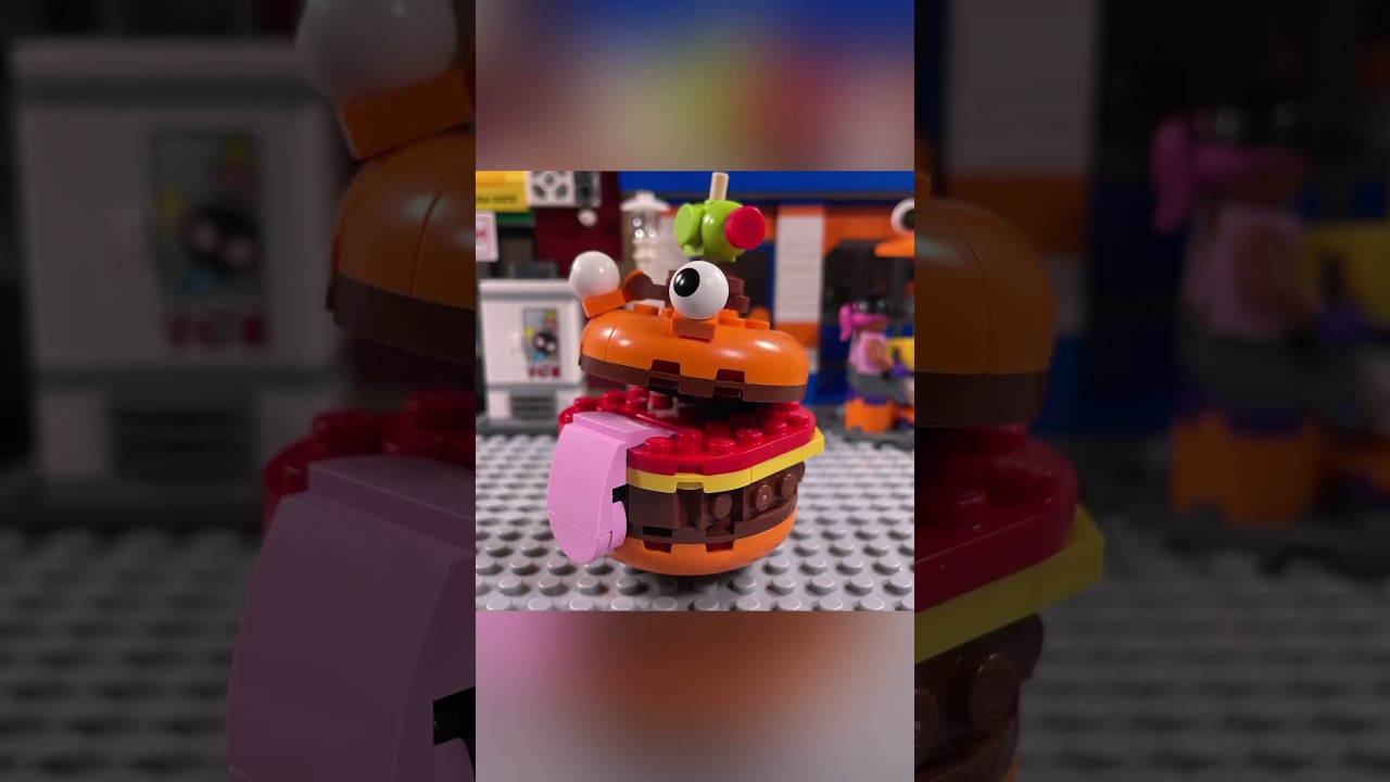 LEGO FORTNITE DURR BURGER BABY 🍔 #legofortnite #lego #fortnite #fortnitememes #memes #shorts #asdf