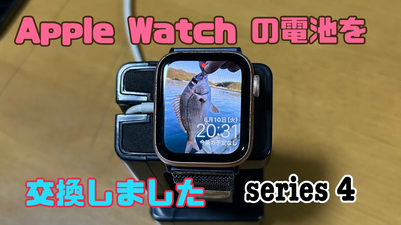 Apple Watchの電池交換