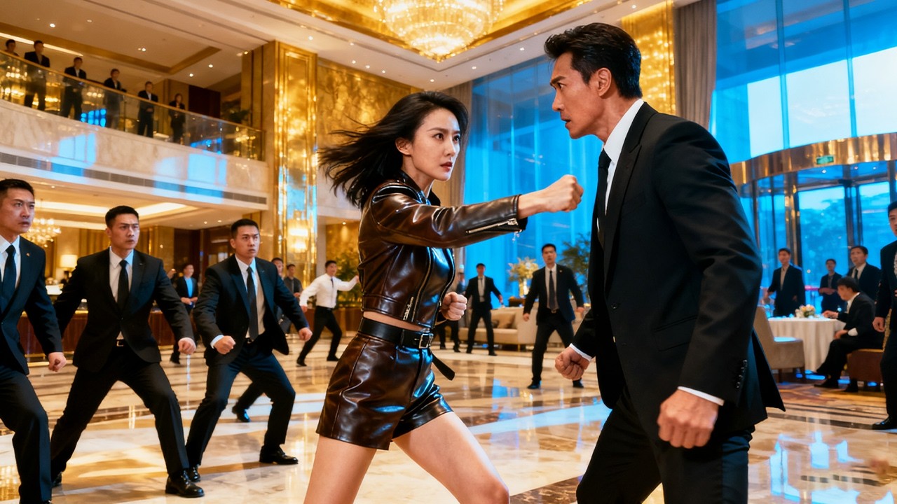 看似柔弱的灰姑娘竟是隱藏的功夫高手，一拳撂倒三個保鏢，震驚全場！而那個從不近女色的霸總，卻在第一眼就對她動了心！