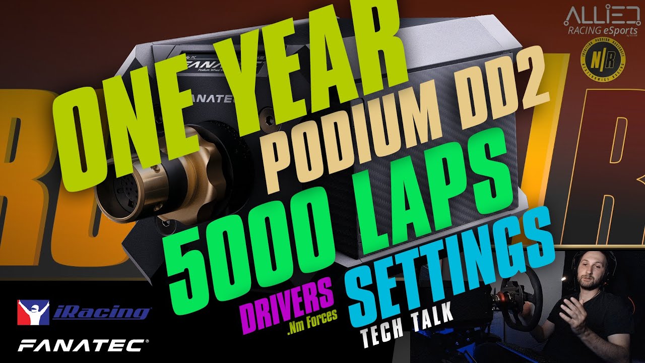 1 Year with Fanatec DD2 | 5000 Laps later | Settings Drivers | Tech Talk | Nesterowicz Racing