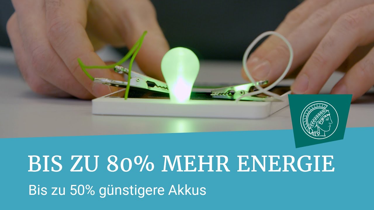 Akkus für die Energiewende: mehr Leistung, weniger Kosten