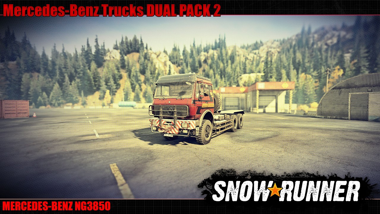 SnowRunner ➤ Mercedes-Benz NG3850 ➤ Mercedes-Benz Trucks Dual Pack 2