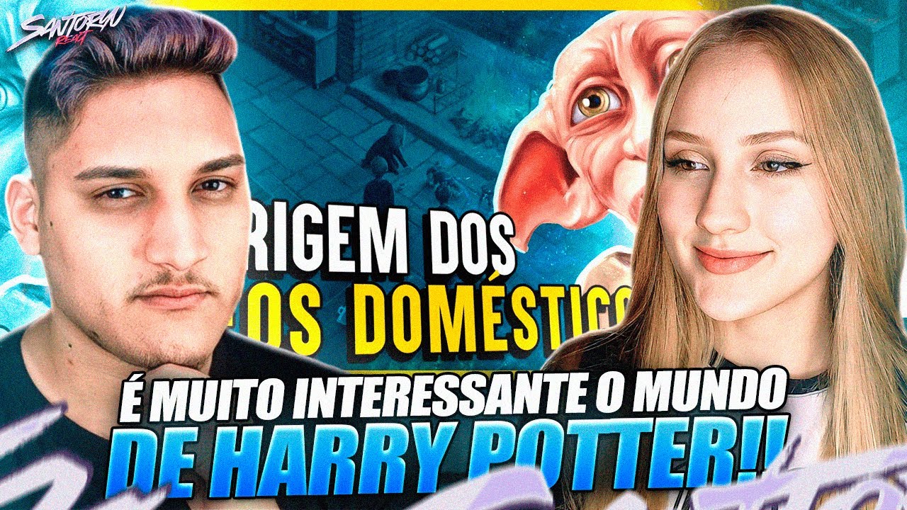 A Origem dos ELFOS DOMÉSTICOS e o GRANDE PROBLEMA da sociedade Bruxa. - REACT EM CASAL