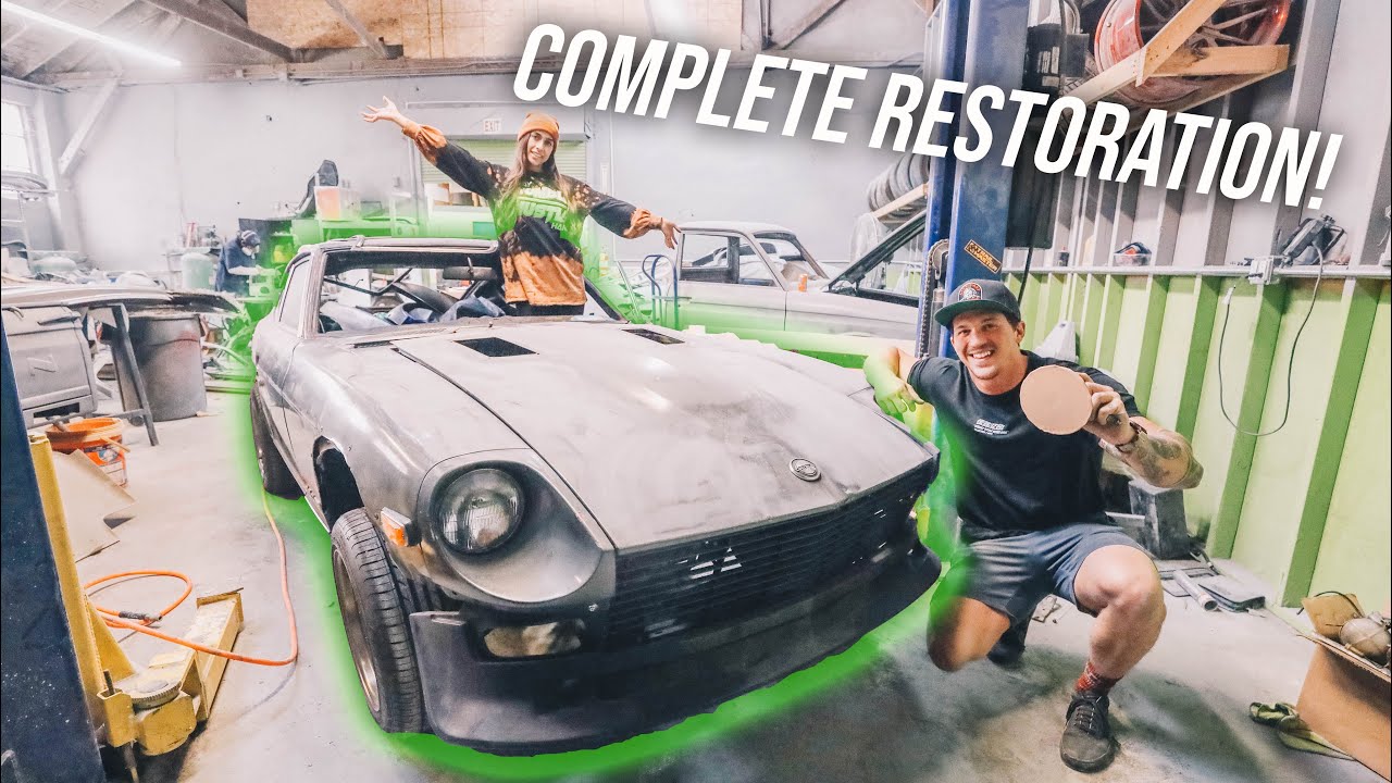 Rebuilding & Heavily Modifying a Datsun 280z | Ep. 3 Paint Prep