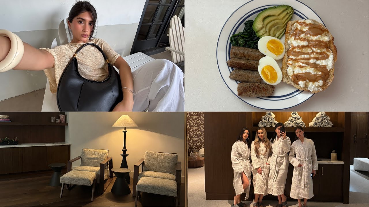 Spa day, gym, cooking vlog ft. my new Songmont Luna Bag