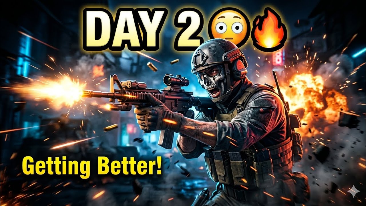Day 2 &ndash; Skills Improving Fast 😈⚡ | COD Mobile Grind