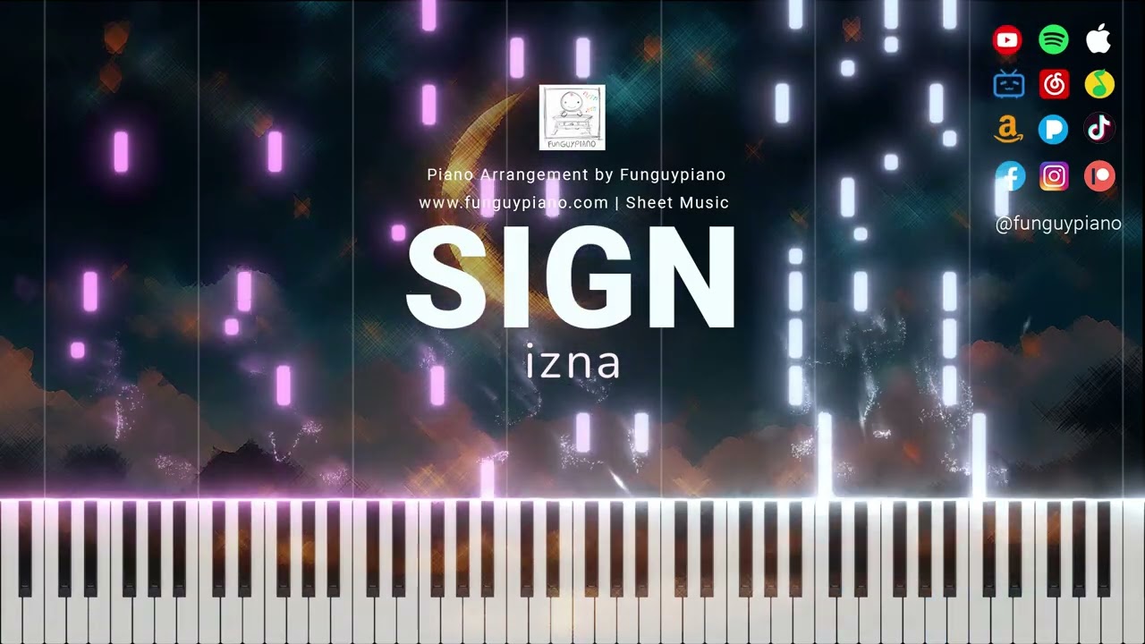 izna (이즈나)「SIGN」 Piano Cover