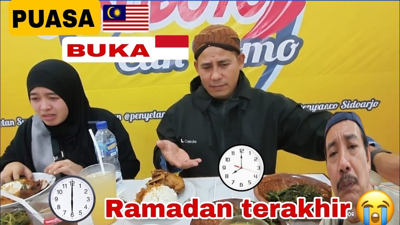 PUASA DI MALAYSIA, BERBUKA DI INDONESIA 🇲🇾✈️🇮🇩 | RAMADAN TERAKHIR DI MALAYSIA