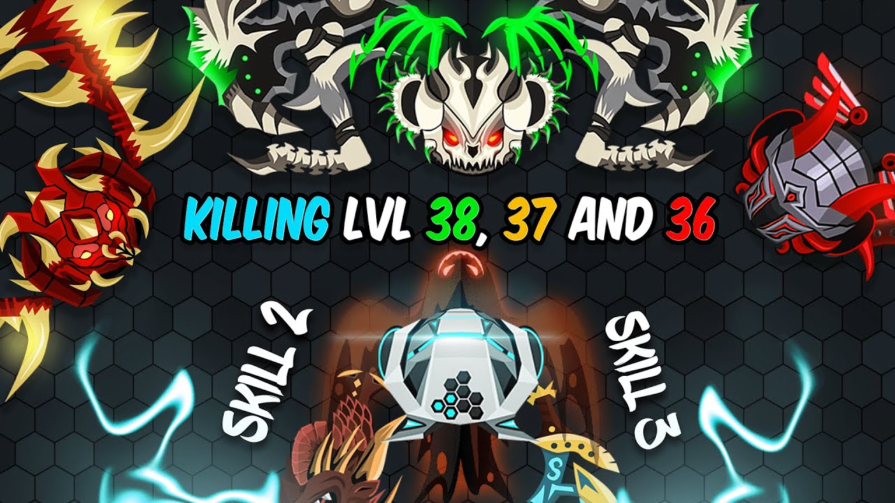 Evowars.io - Killing Megavolutions and Annihilators [ + ] Skill Montage in evowarsio