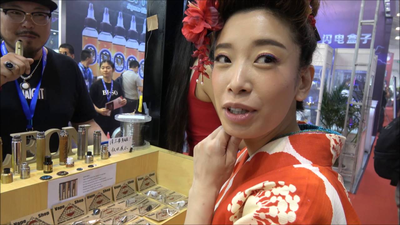 Beijing Vape China Expo 2016 Japan booth