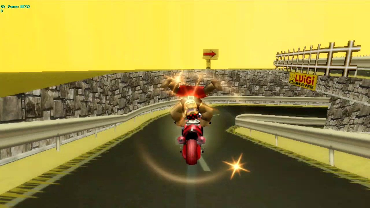 MKWII Desert Castle Raceway [TAS  3 Laps]