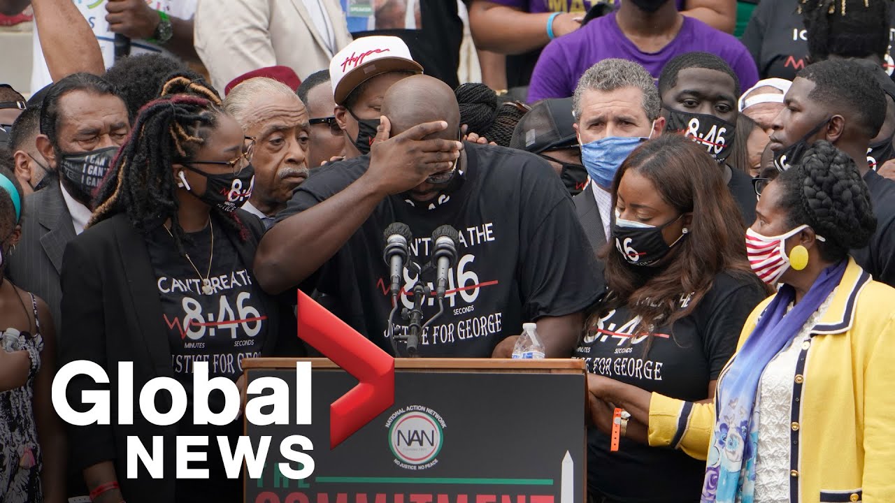 George Floyd's family delivers emotional speech at March on Washington: 