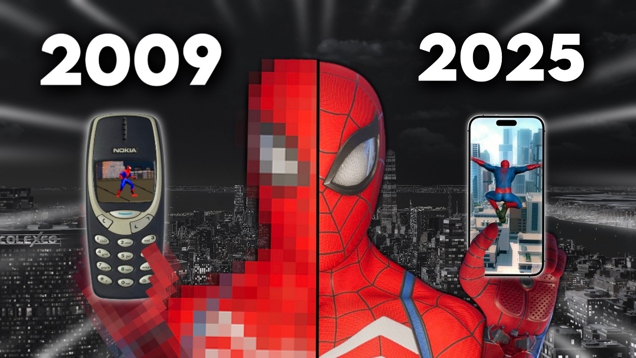 Les jeux SPIDER-MAN sur MOBILE ! 🔥 (2009-2025)
