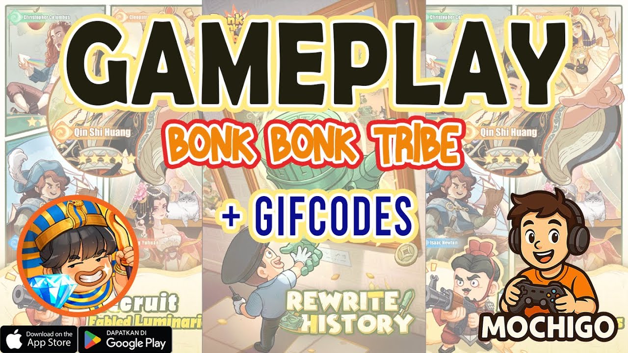 Bonk Bonk Tribe Gameplay | 🎁Giftcode & How to Redeem Code - Android / IOS