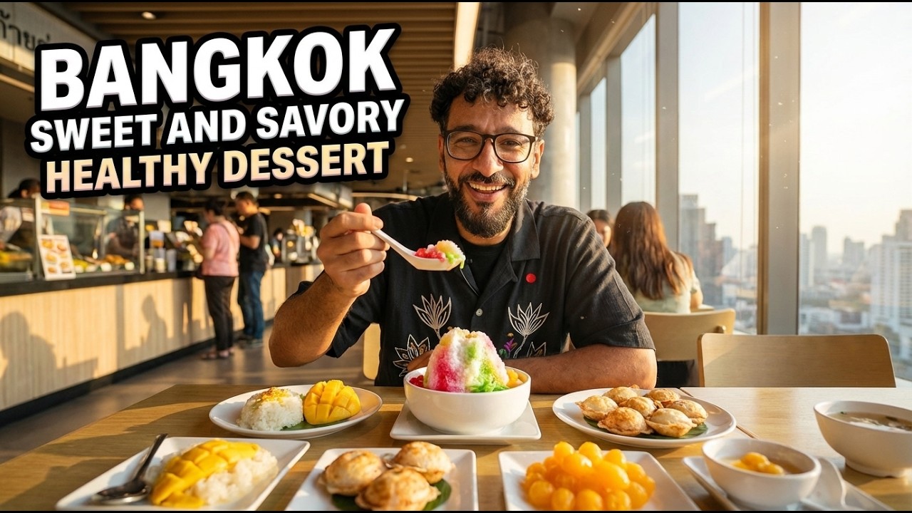 Unique Thai Dessert at Central Chidlom’s Food Court