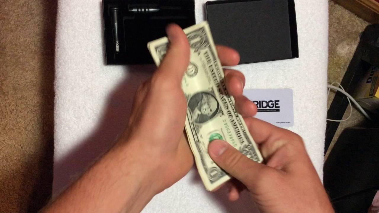 The Ridge Wallet Money Clip
