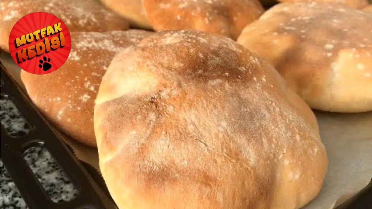 Pita - balon ekmek tarifi / Nasıl yapılır ? ￼#mutfakkedisi #keşfet #youtube