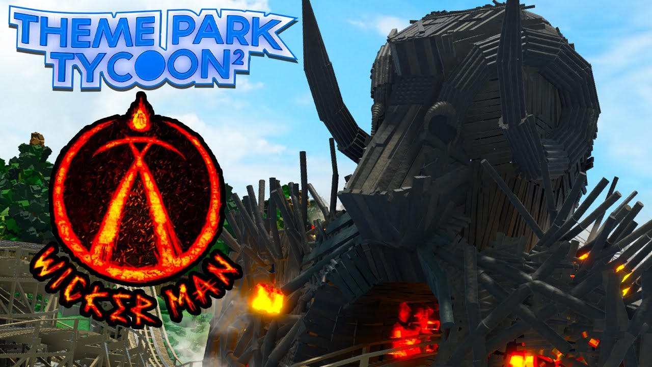 *INSANE* Wickerman Recreation In Theme Park Tycoon 2!